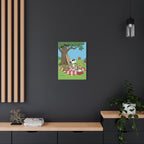 Snoopy Picnic Canvas