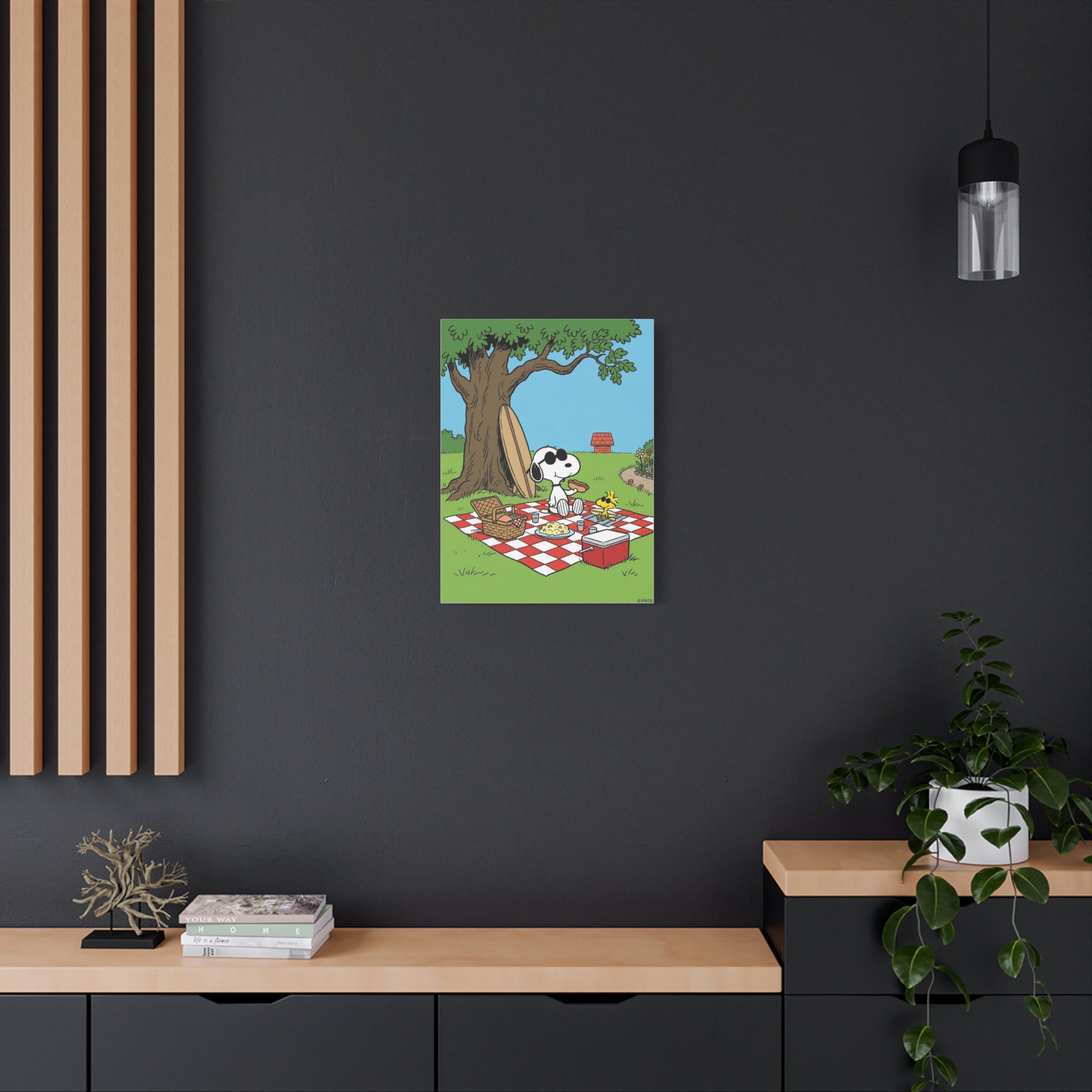 Snoopy Picnic Canvas