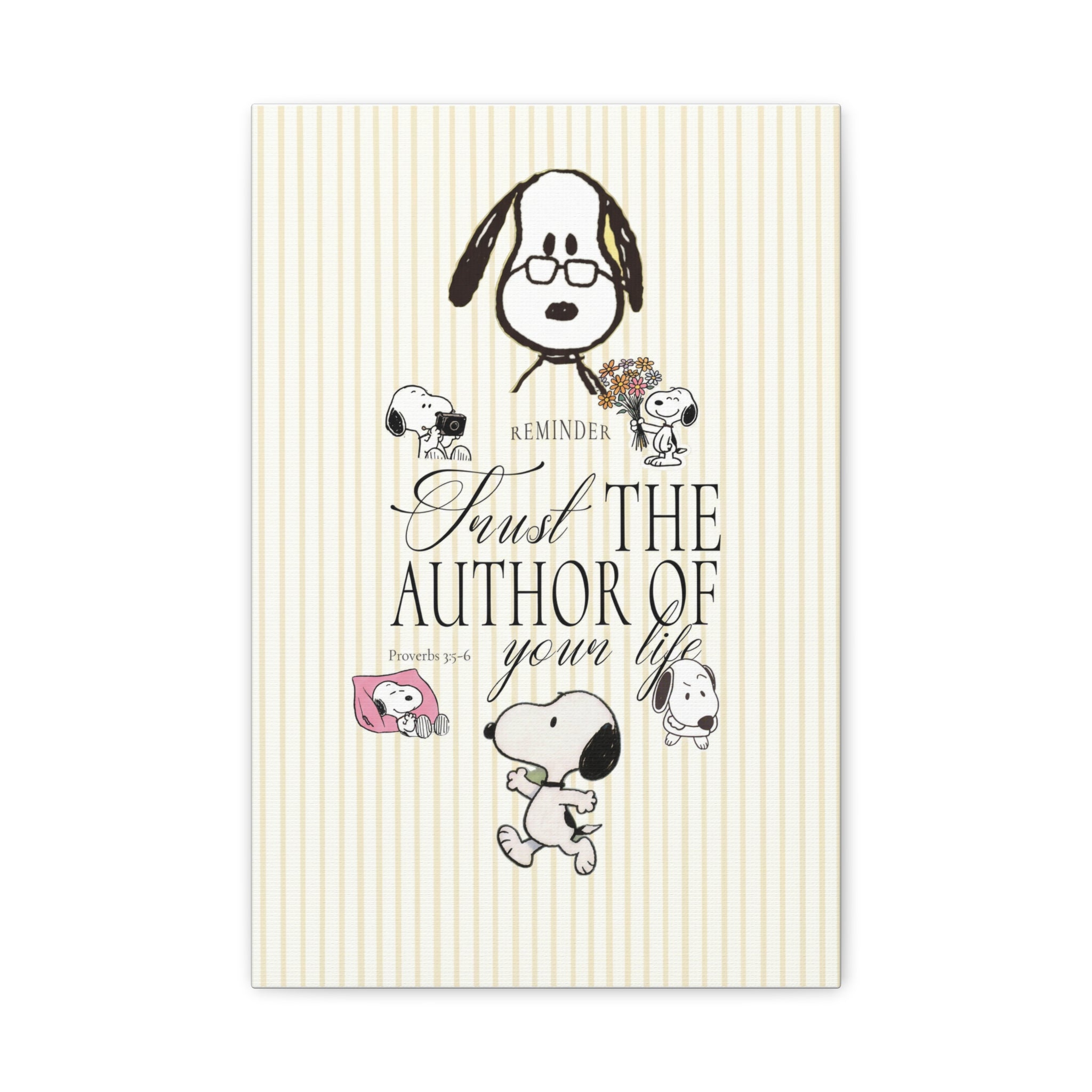 Author Of Your Life Canvas