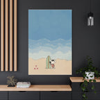 Snoopy Surfing Canvas