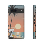 Snoopy Beach Sunset Phone Case