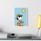 Snoopy Beach Vacation Canvas