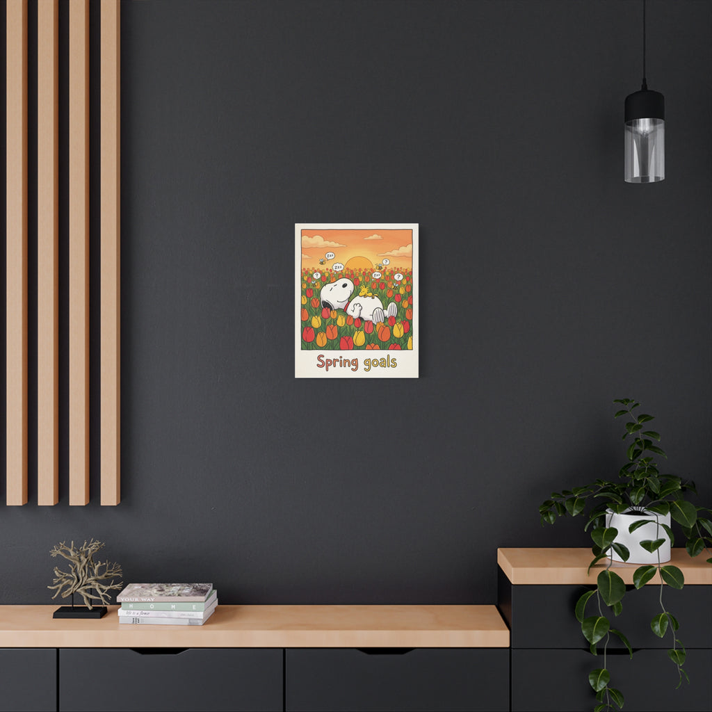 Tulip Field Canvas