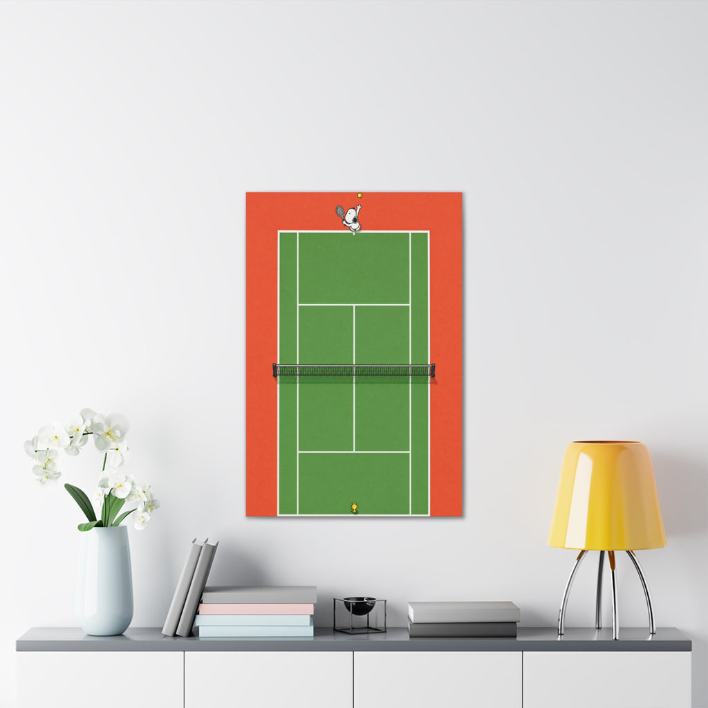 Tennis Court Canvas