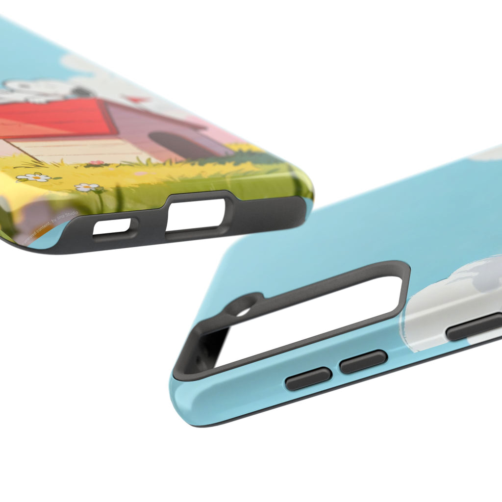 Relaxing Doghouse Phone Case