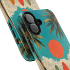 Retro Beach Sun Case