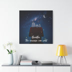 Relaxing Night Sky Canvas