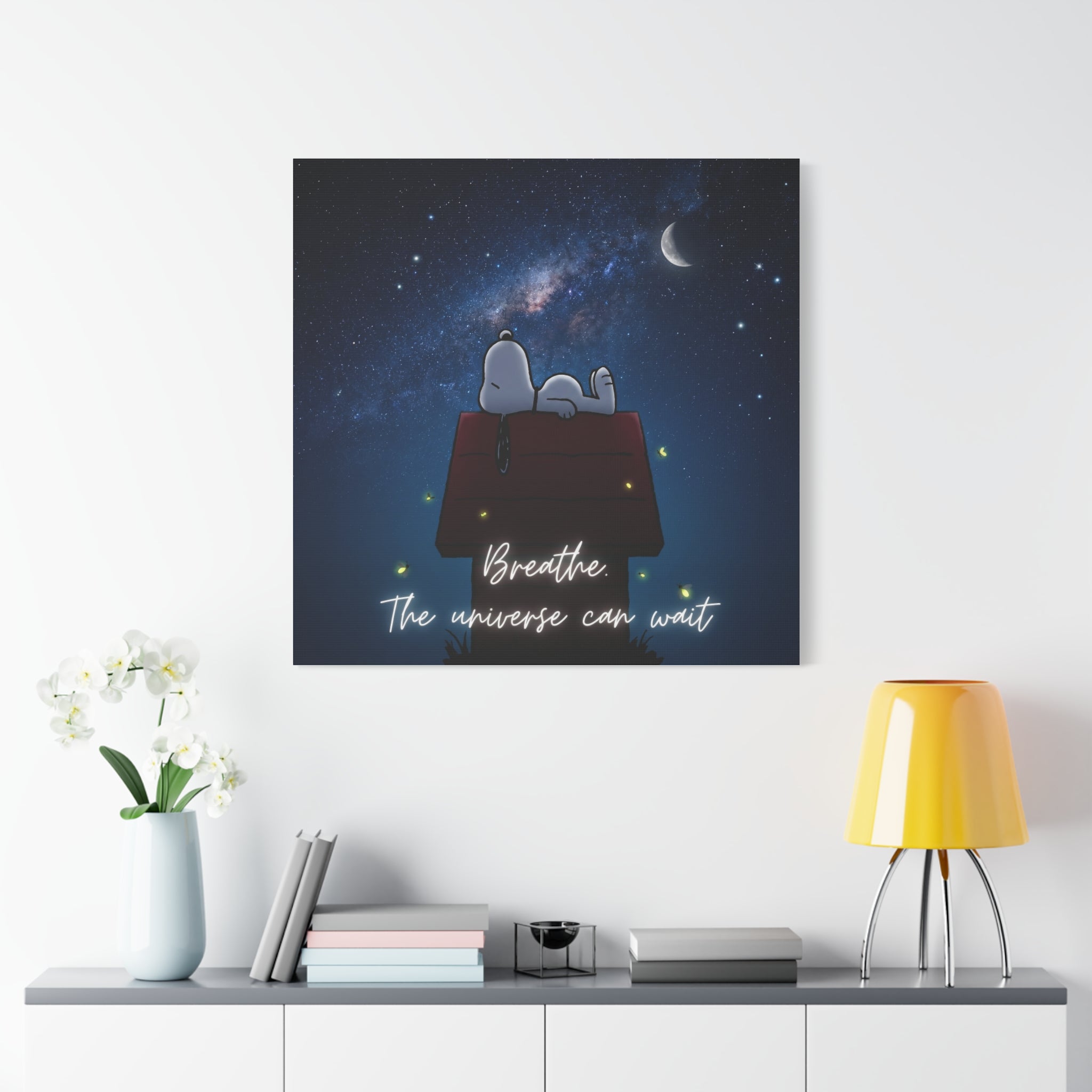 Relaxing Night Sky Canvas