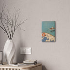 Snoopy Boat Scene Canvas