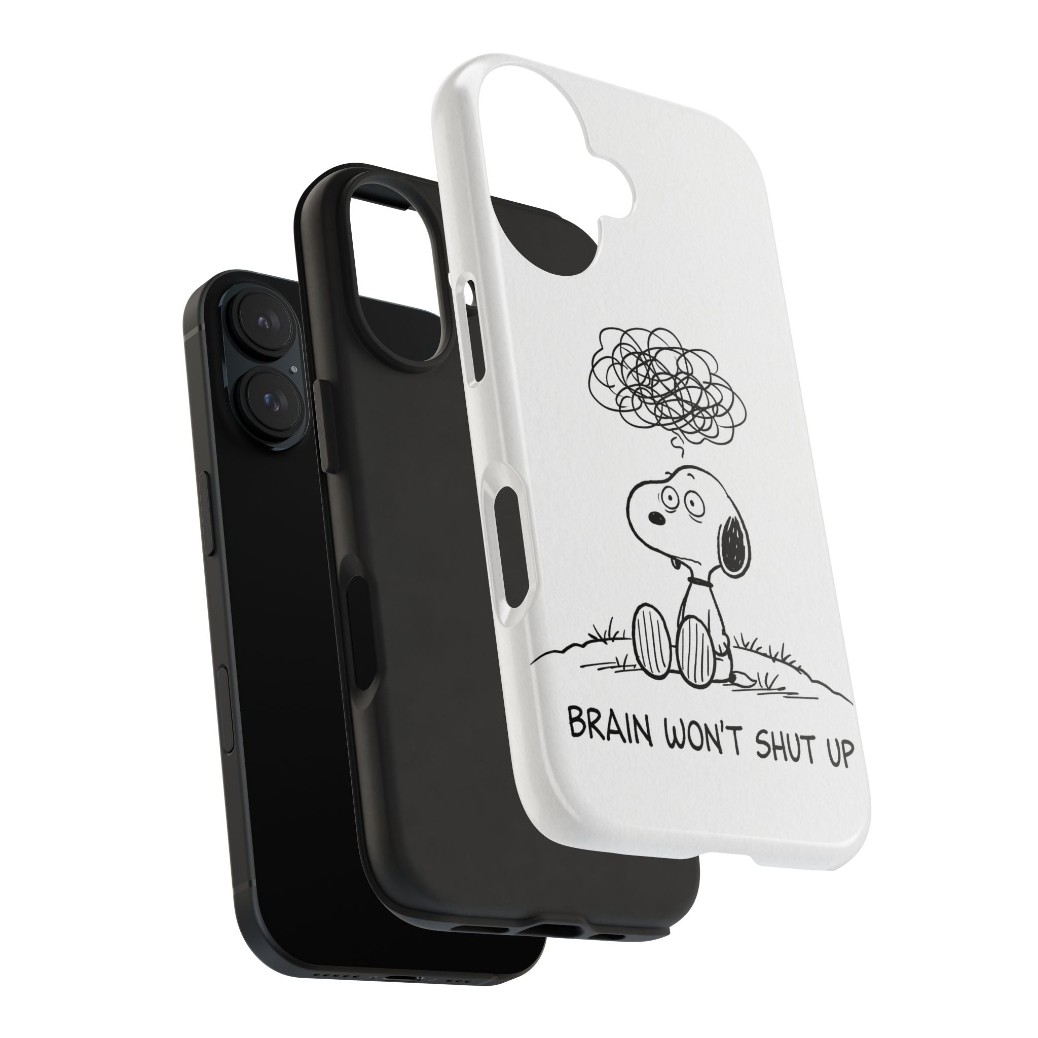 Snoopy Anxiety Phone Case