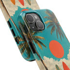 Retro Beach Sun Case
