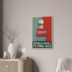 WWI Flying Ace Canvas