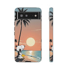Snoopy Beach Sunset Phone Case