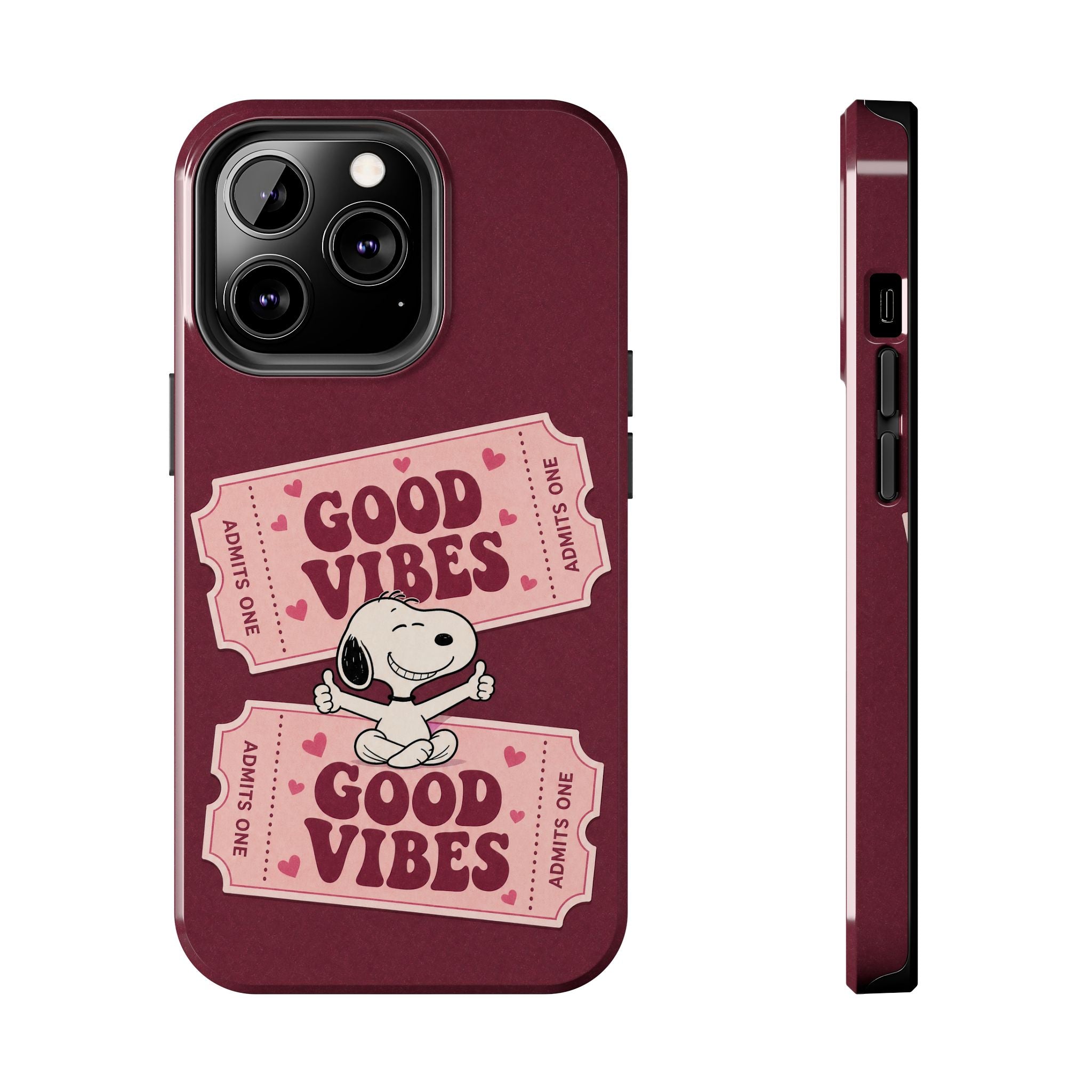 Good Vibes Tickets Phone Case