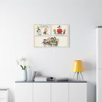 Peanuts Comic Strip Canvas