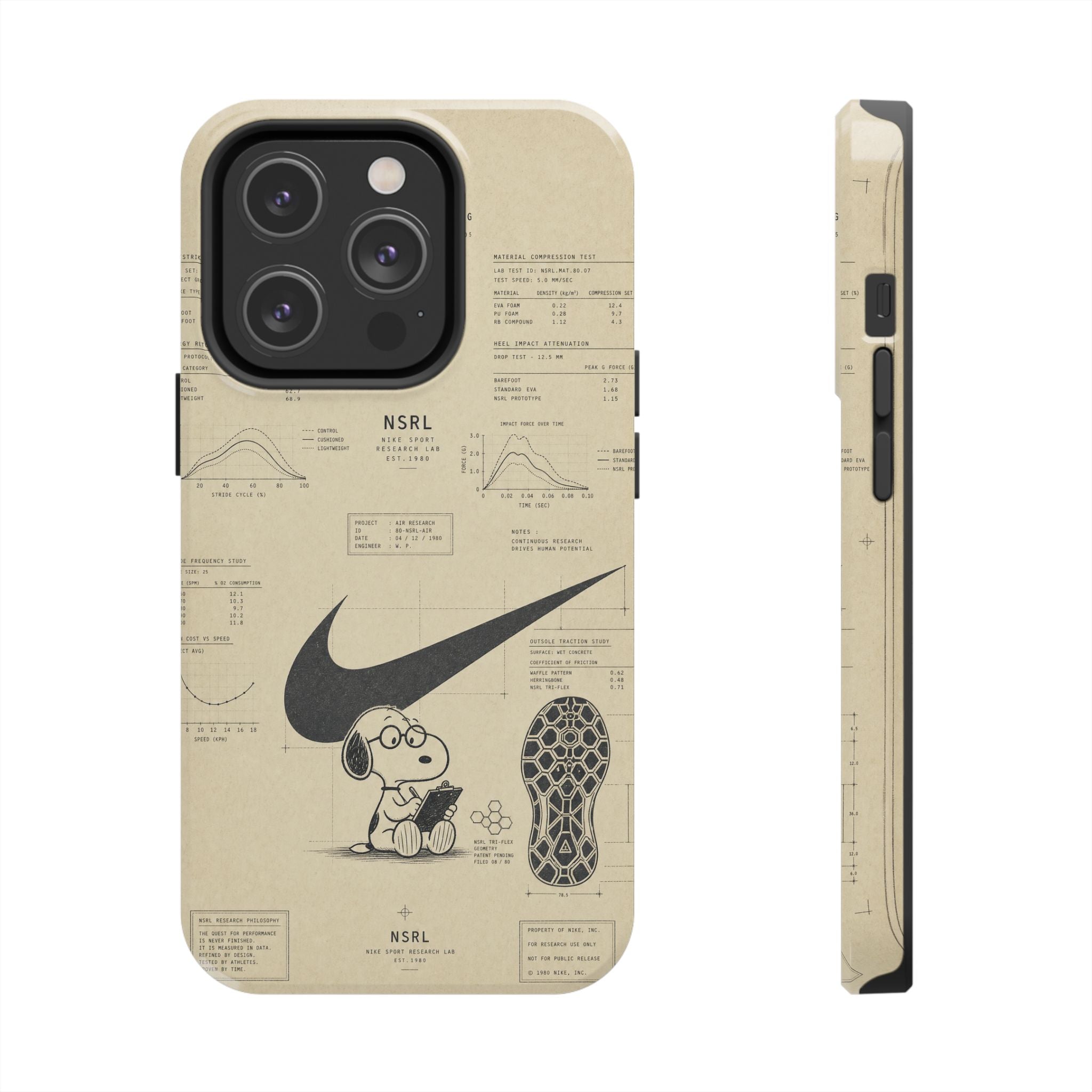 Graph Paper Phone Case