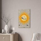 Snoopy Sun Canvas