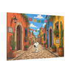 Mexican Street Canvas