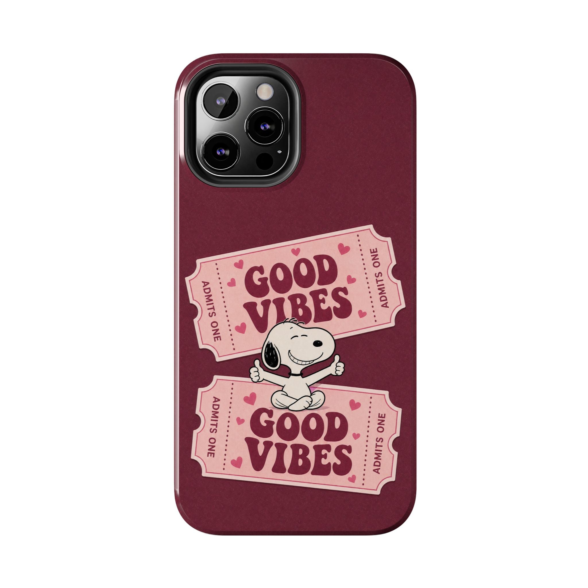 Good Vibes Tickets Phone Case