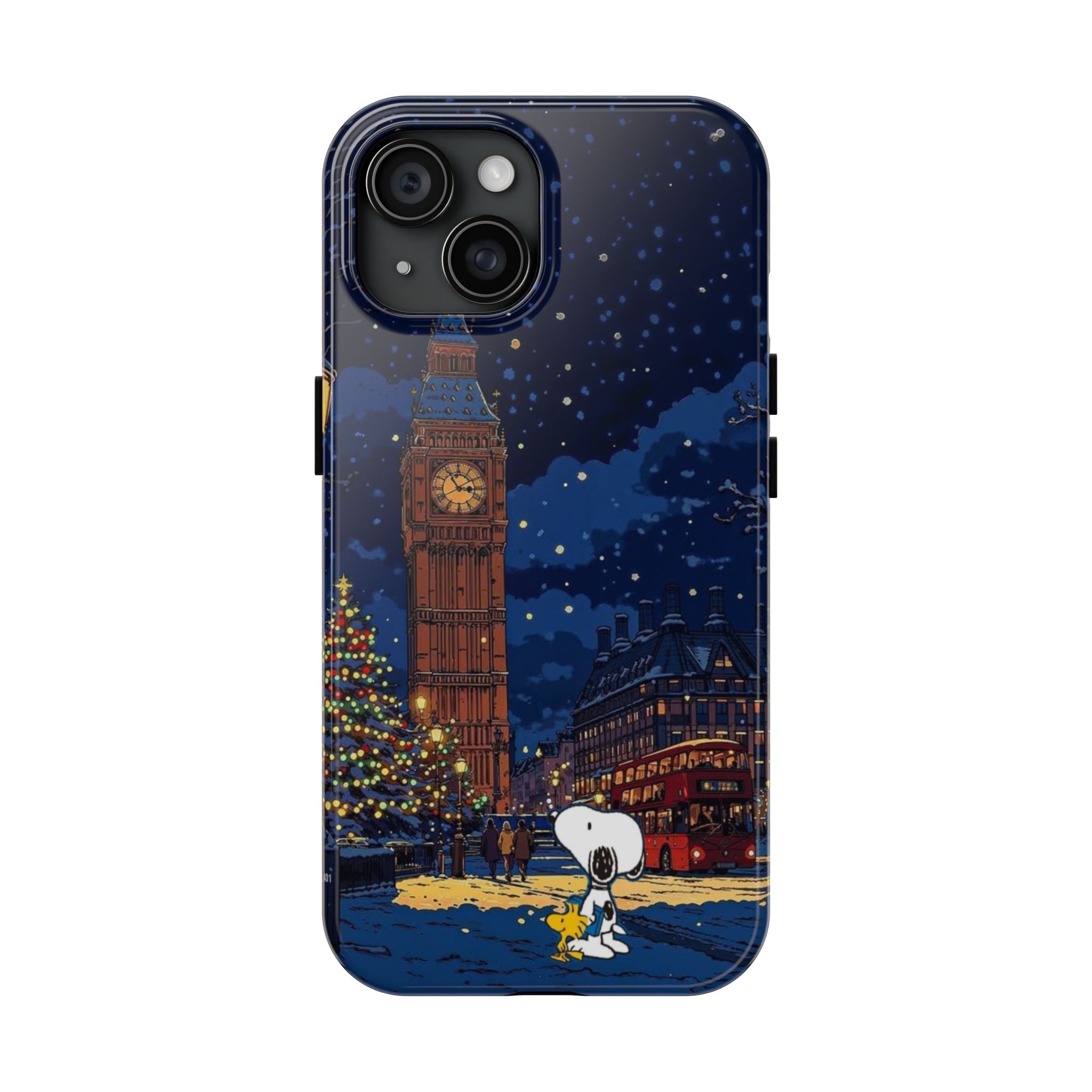 London Christmas Phone Case