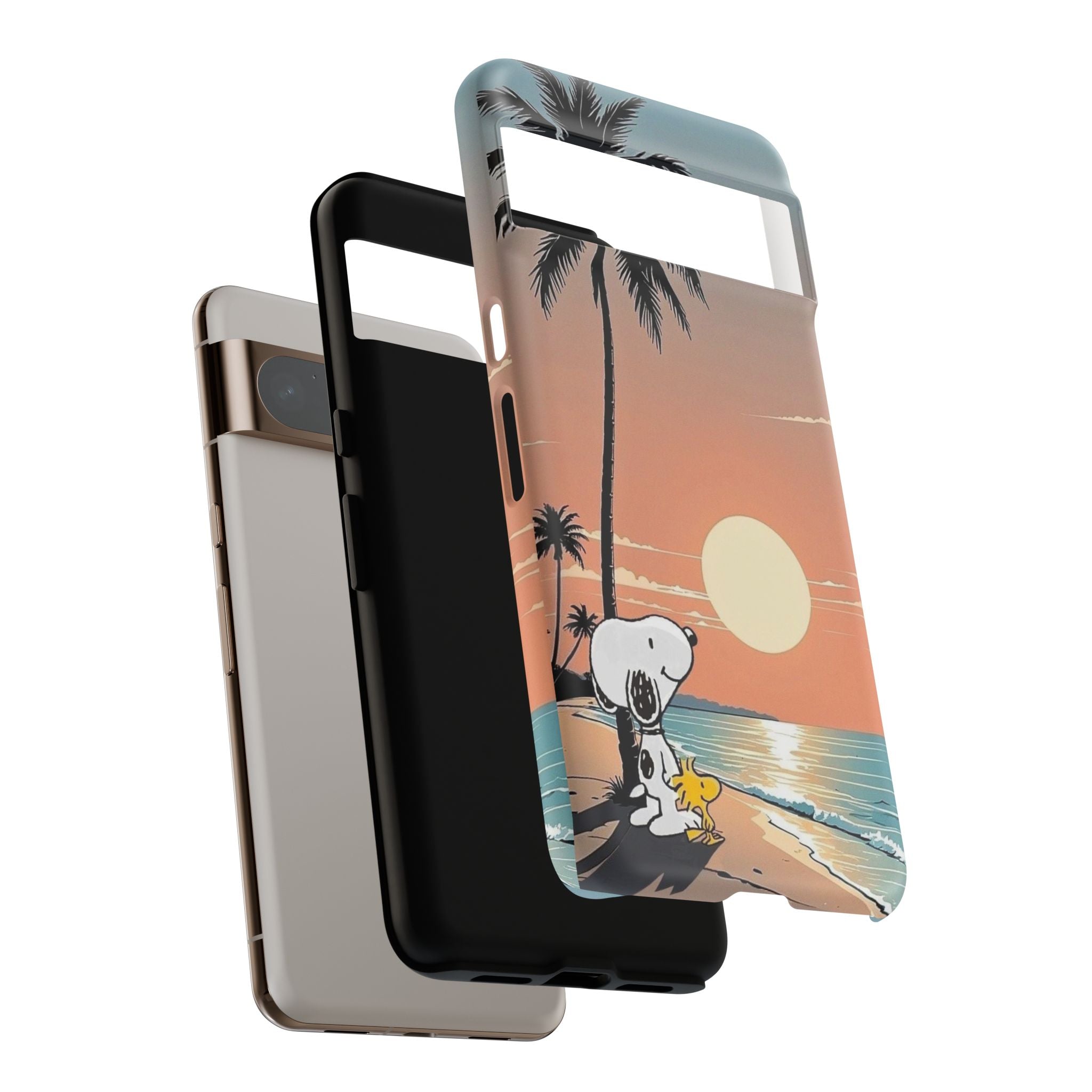 Snoopy Beach Sunset Phone Case