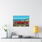 Snoopy Red Convertible Canvas
