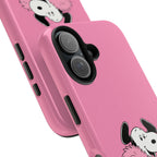 Pink Fuzzy Coat Case