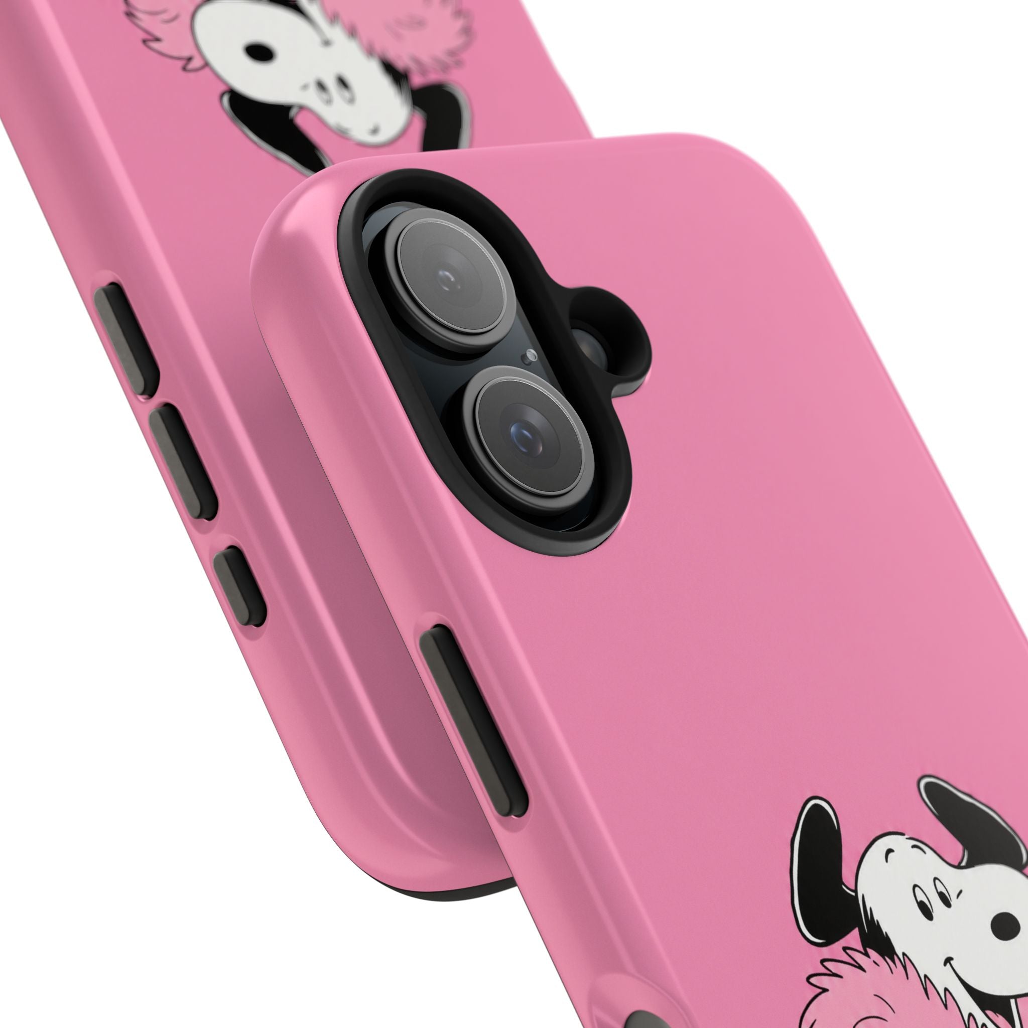 Pink Fuzzy Coat Case
