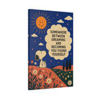 Snoopy Inspirational Quote Canvas