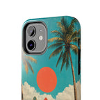Retro Beach Sun Case