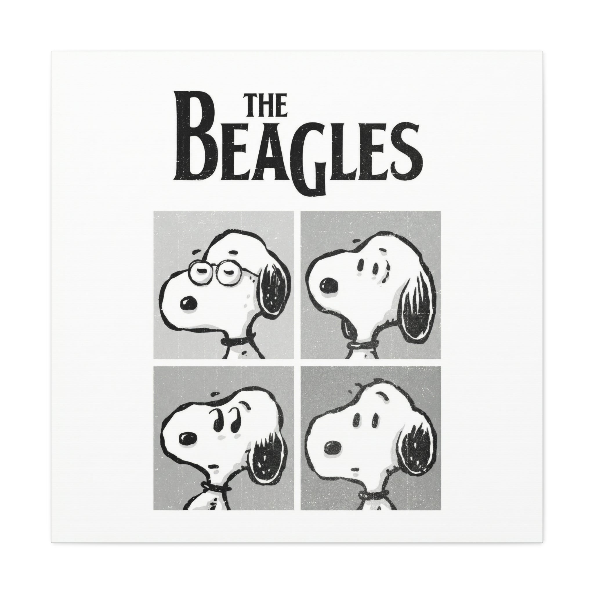 The Beagles Pop Canvas