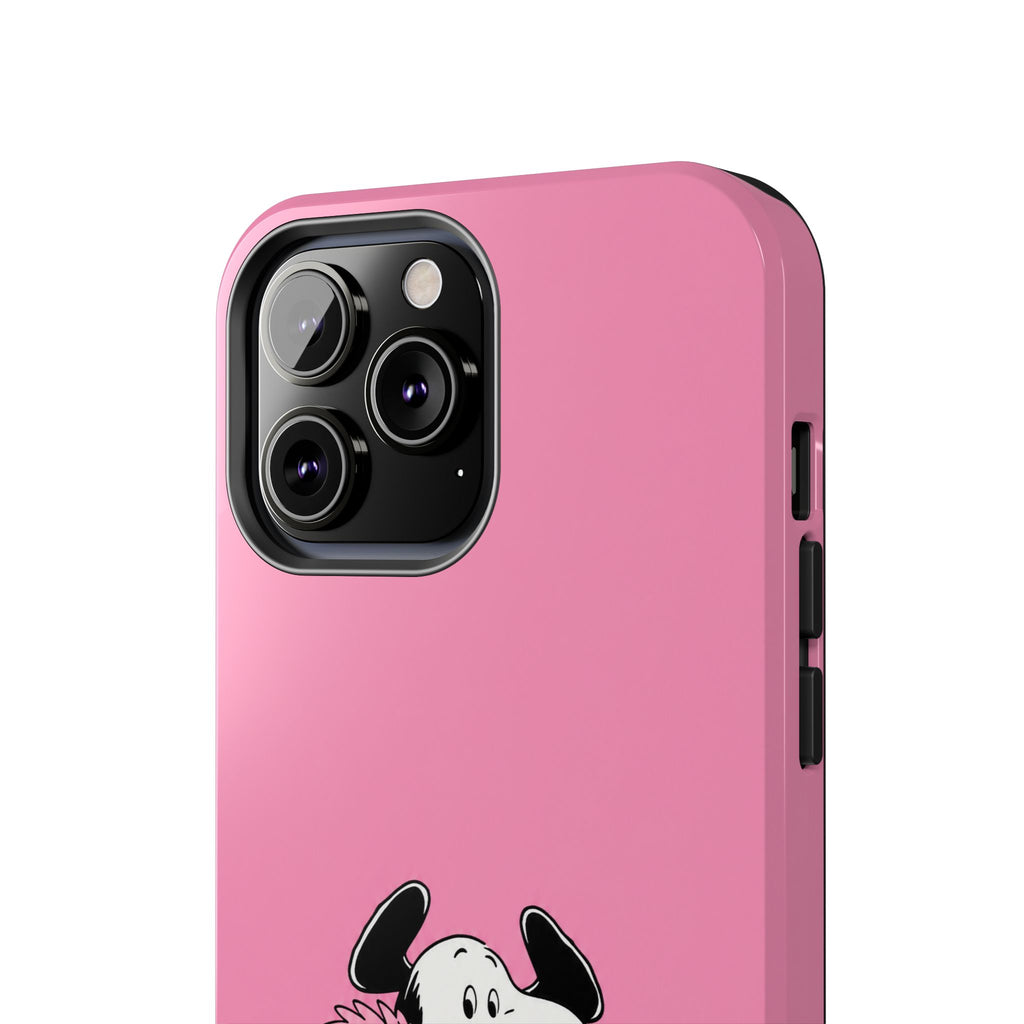 Pink Fuzzy Coat Case