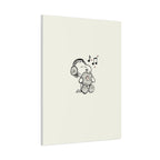 Sleeping Dog Headphones Canvas