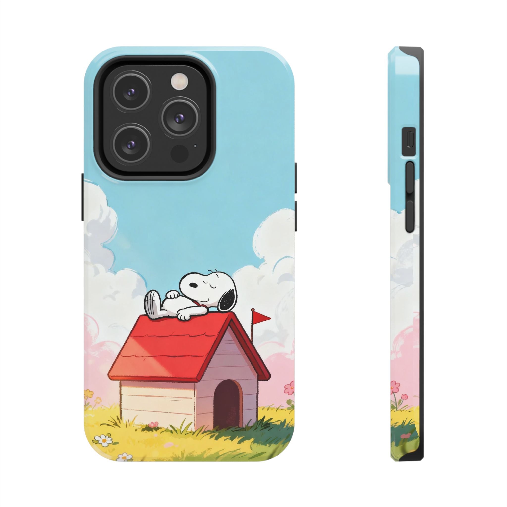 Relaxing Doghouse Phone Case