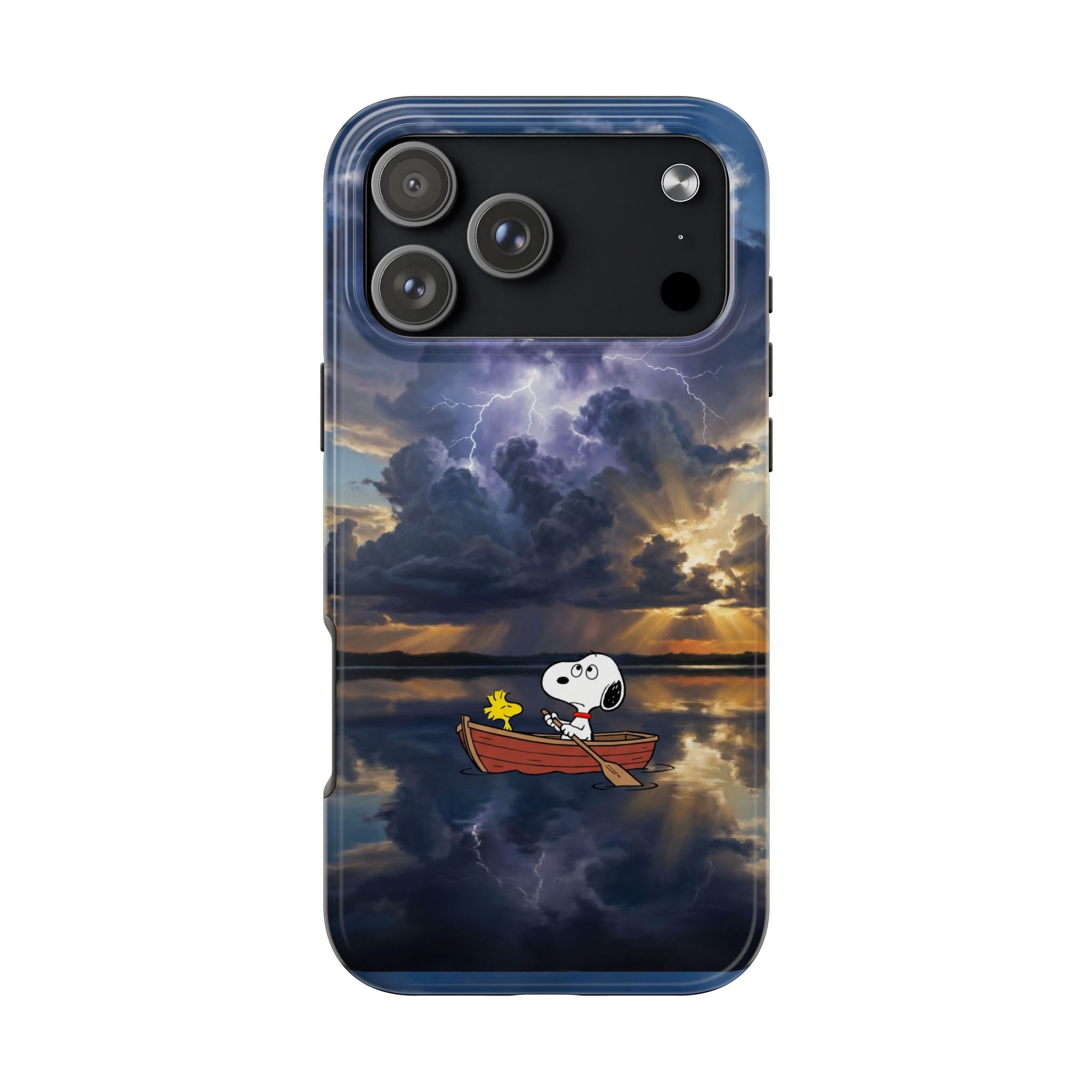 Stormy Rowboat Phone Case