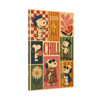 Vintage Snoopy Collage Canvas