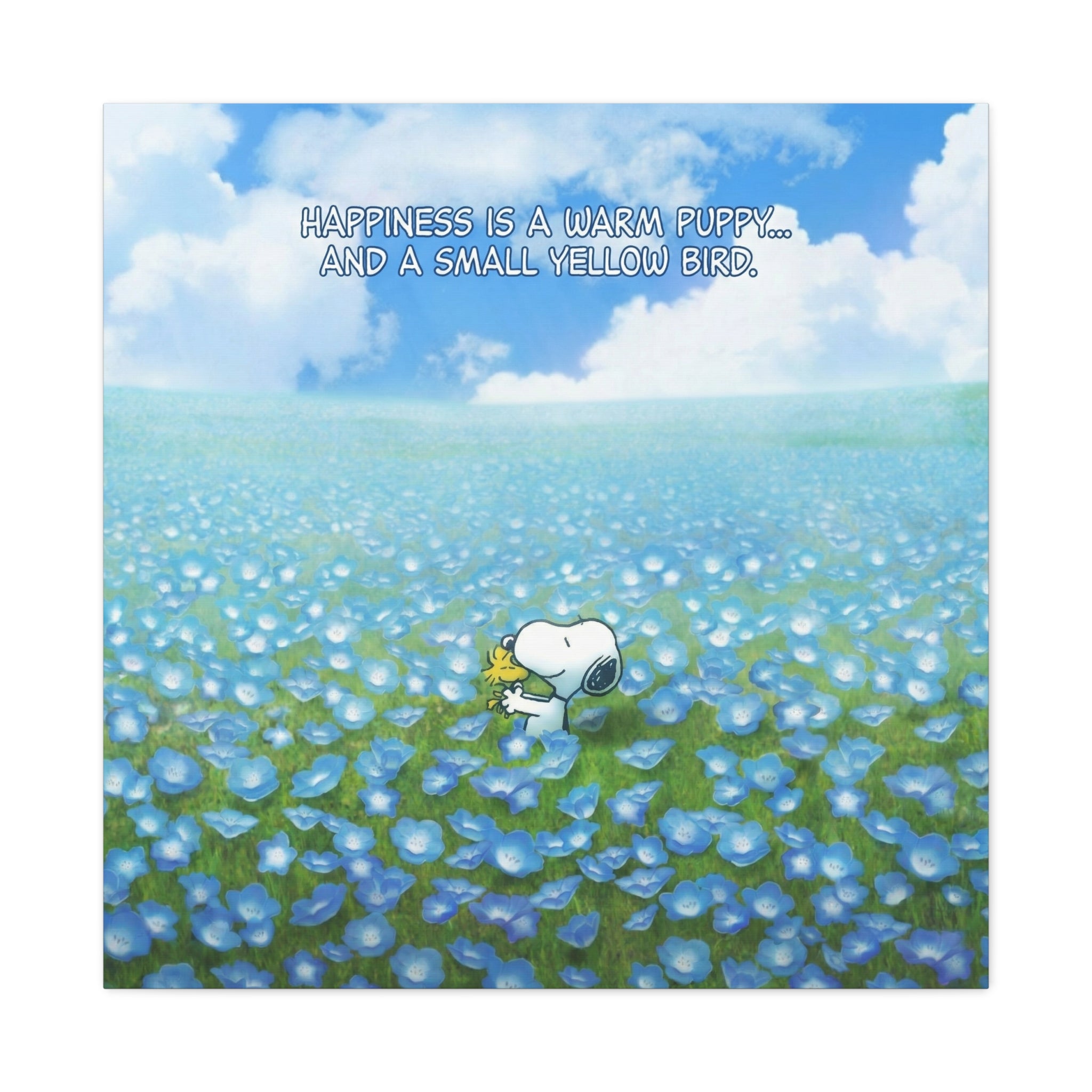 Field Of Flowers Canvas