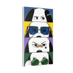Dog Faces Pop Canvas