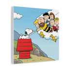 Snoopy Painting Reimagined Canvas