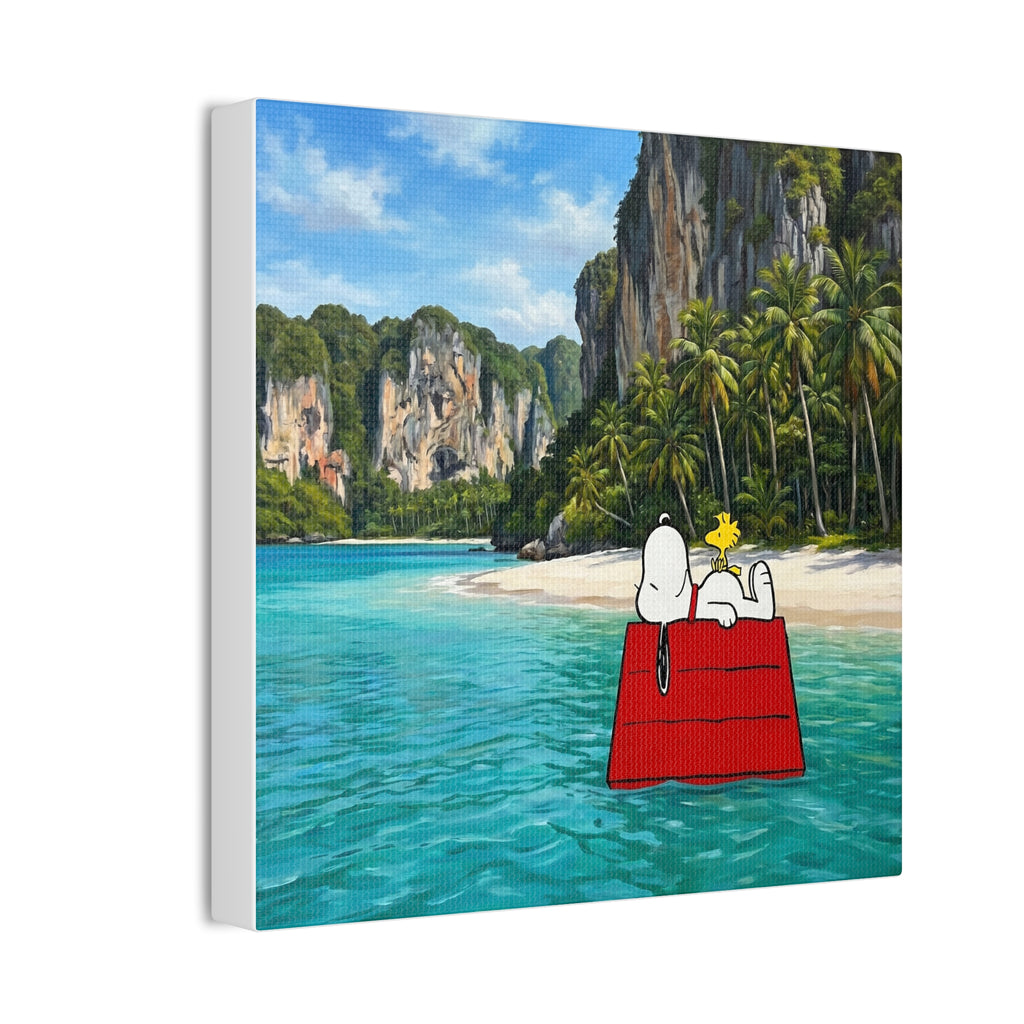 Woodstock Beach Scene Canvas