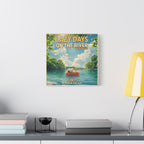 Lazy River Days Canvas