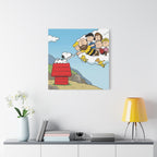 Snoopy Painting Reimagined Canvas