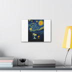 Snoopy Paris Autumn Canvas