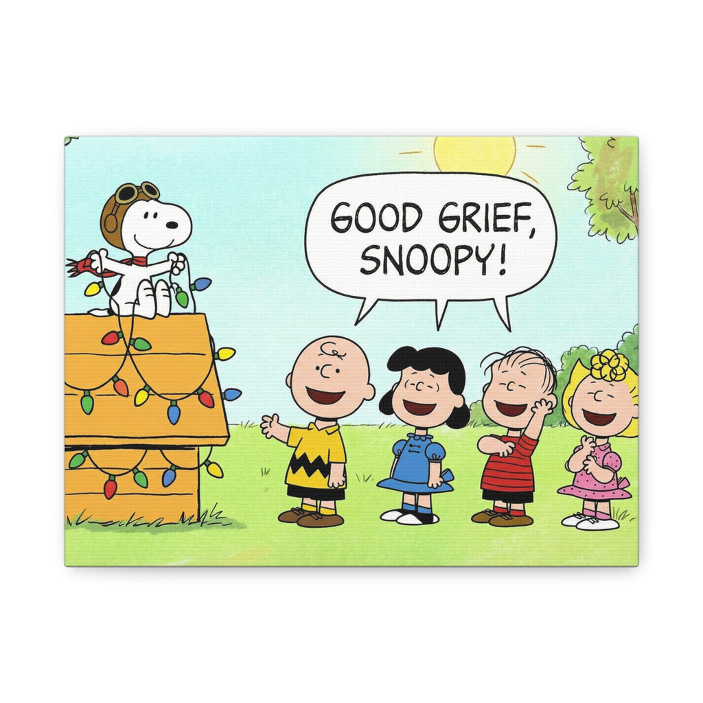 Good Grief Snoopy Canvas