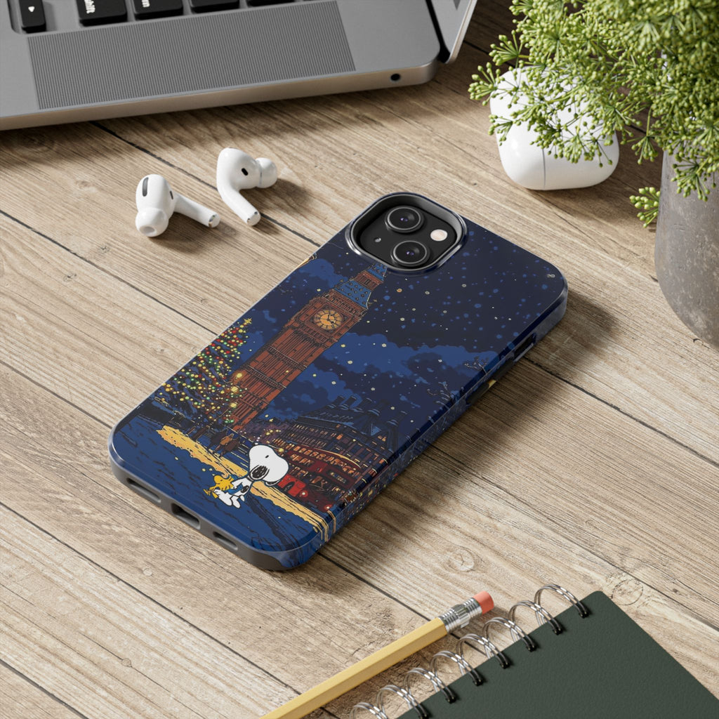 London Christmas Phone Case