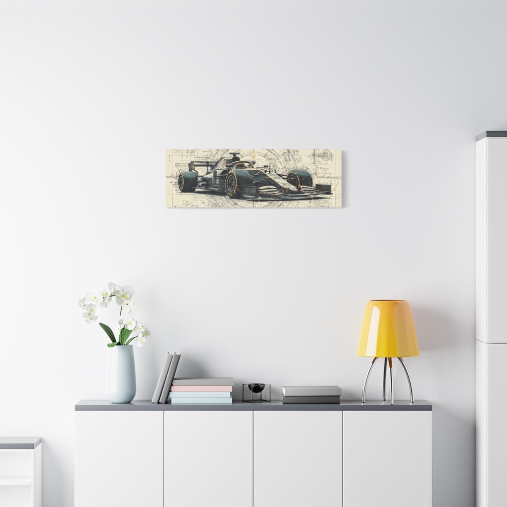 Formula Racecar Canvas