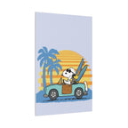 Surfboard Car Canvas