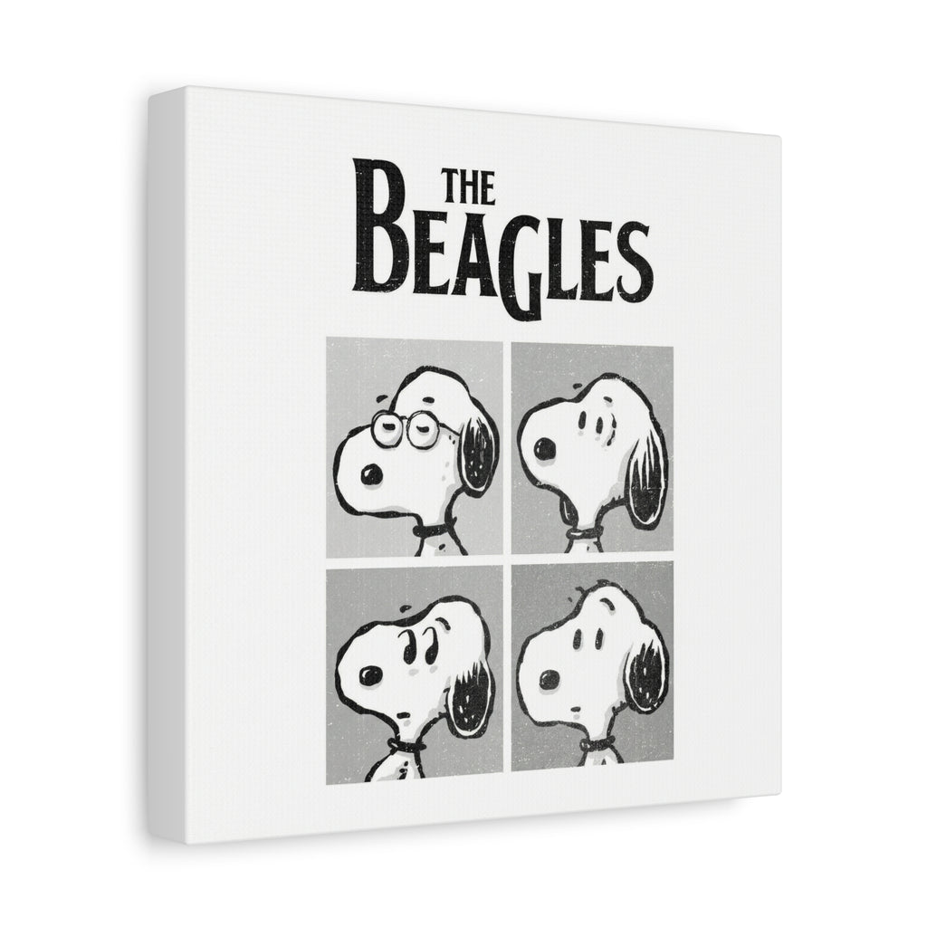 The Beagles Pop Canvas