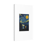 Snoopy Paris Autumn Canvas