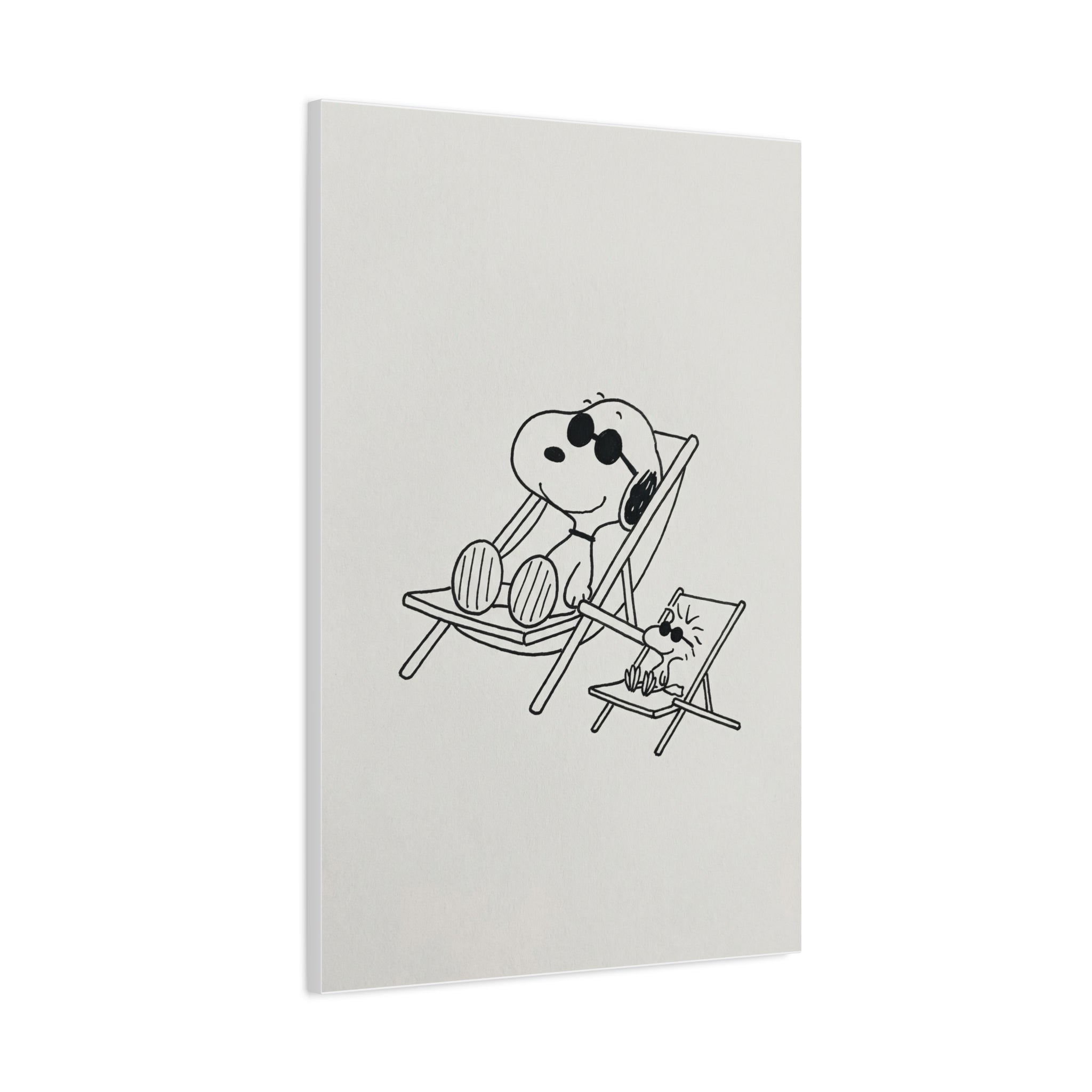 Relaxing Dog Lounge Canvas